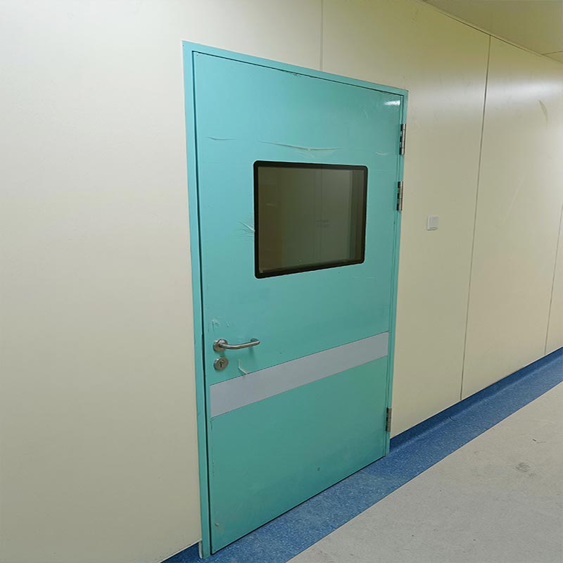 Porta giratória com proteção contra raios X Porta giratória com proteção contra raios X